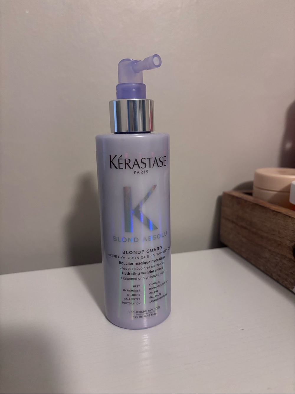 Kerastase Blond Absolu Hair Shield - Lavender Bottle